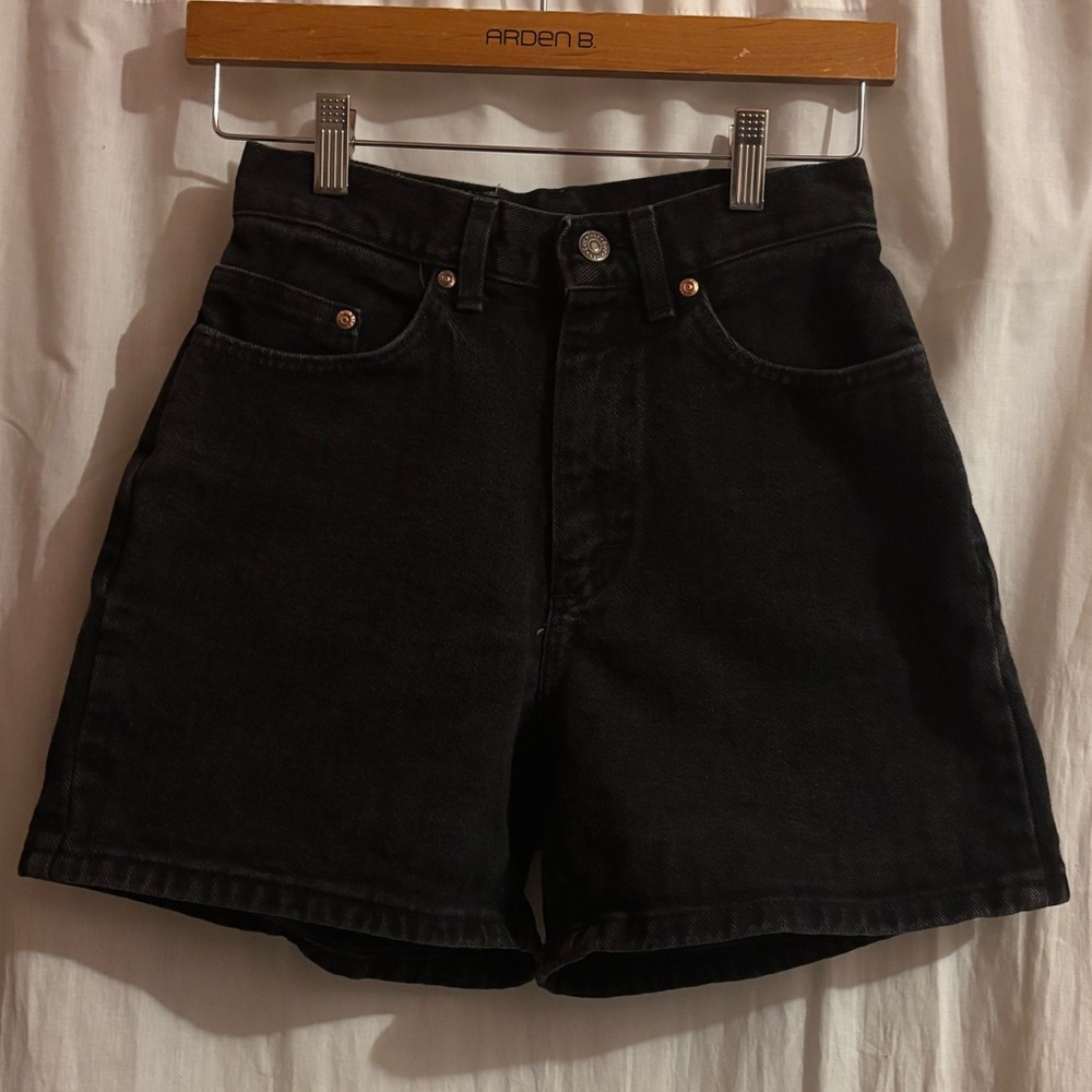 Vintage Black Lee Shorts